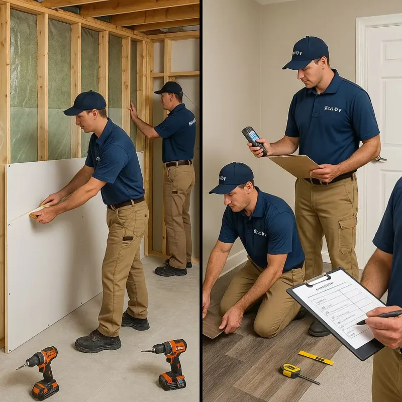 Repairs and Reconstruction process in Lenawee County, MI